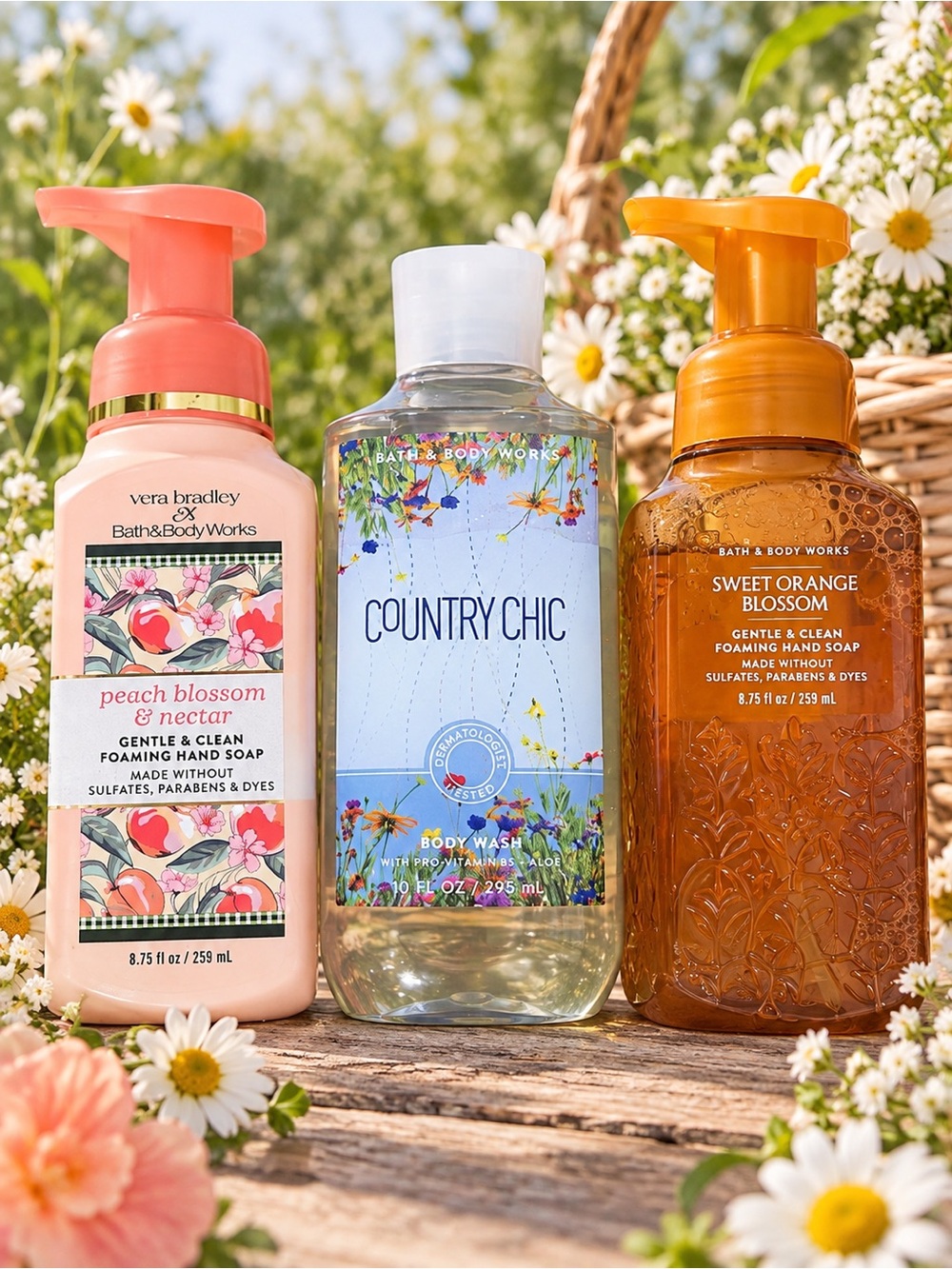 Bath & Body Works 3-Piece Body Care & Hand Soap Bundle